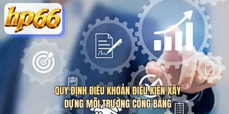 Quy định điều khoản điều kiện xây dựng môi trường công bằng