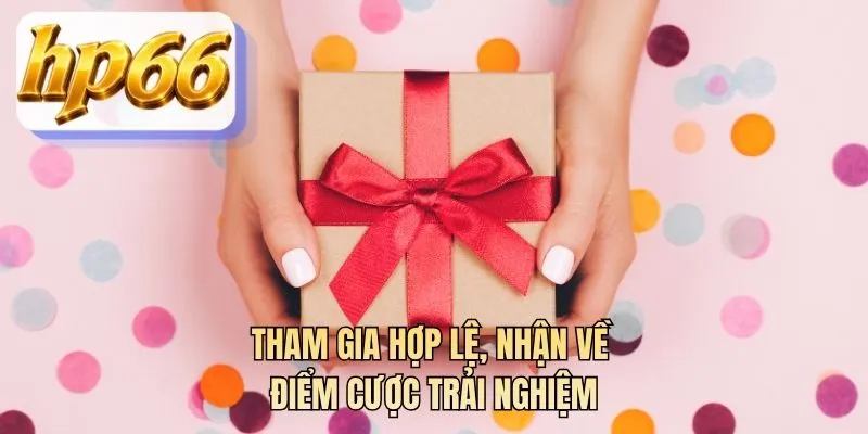 Tham gia hợp lệ, nhận về điểm cược trải nghiệm